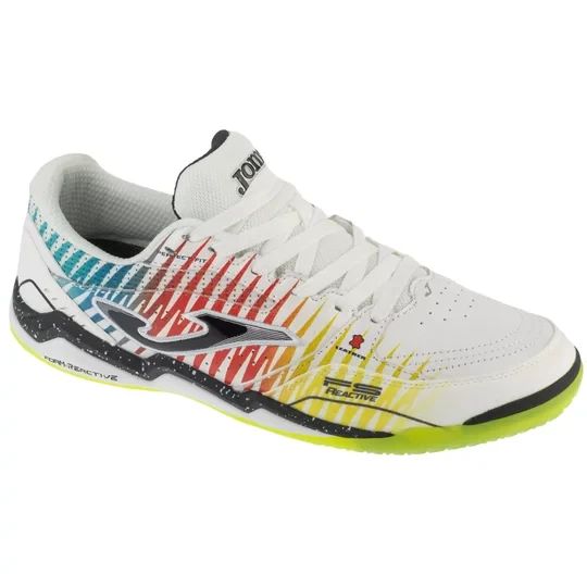 Zdjęcie produktu Joma FS Reactive 2576 IN FSW2576IN, Męskie, Białe, buty halowe - halówki, skóra licowa, rozmiar: 41