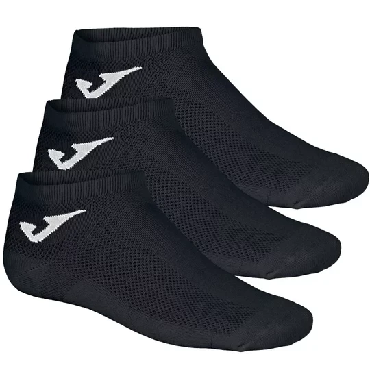 Zdjęcie produktu Joma Invisible 3PPK Socks 400781-100, Unisex, Czarne, skarpetki, bawełna, rozmiar: 35-38