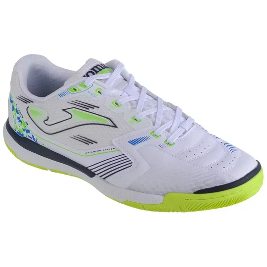 Zdjęcie produktu Joma Liga-5 2302 IN LIGW2302IN, Męskie, Białe, buty halowe - halówki, skóra syntetyczna, rozmiar: 45