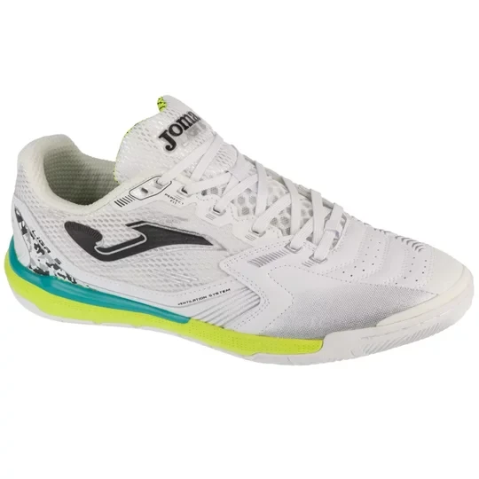 Zdjęcie produktu Joma Liga 5 2502 IN LIGS2502IN, Męskie, Białe, buty halowe - halówki, skóra syntetyczna, rozmiar: 42