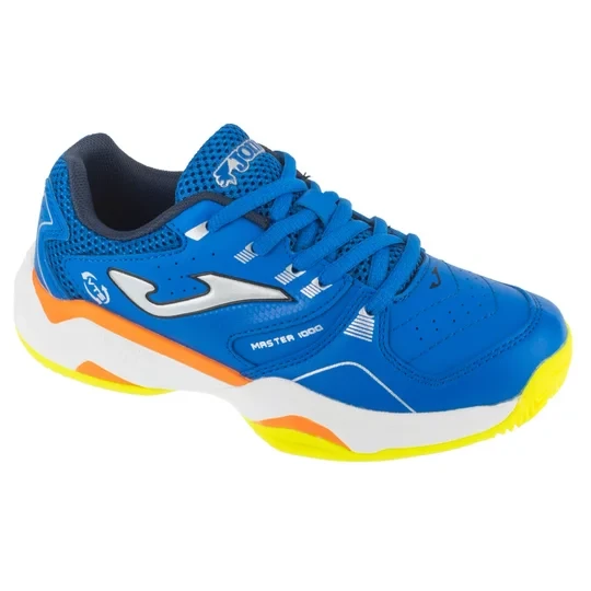 Zdjęcie produktu Joma Master 1000 Jr 2504C JMATW2504C, Dla chłopca, Niebieskie, buty do tenisa, skóra syntetyczna, rozmiar: 31