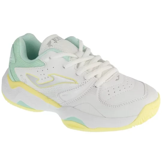 Zdjęcie produktu Joma Master 1000 Jr 2632C JMATS2632C, Dla dziewczynki, Białe, buty do tenisa, skóra syntetyczna, rozmiar: 32