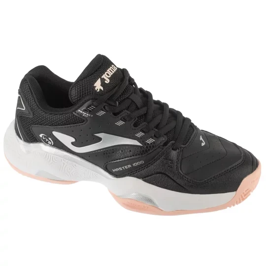 Zdjęcie produktu Joma Master 1000 Lady 2501 TM10LW2501C, Damskie, Czarne, buty do tenisa, skóra syntetyczna, rozmiar: 36
