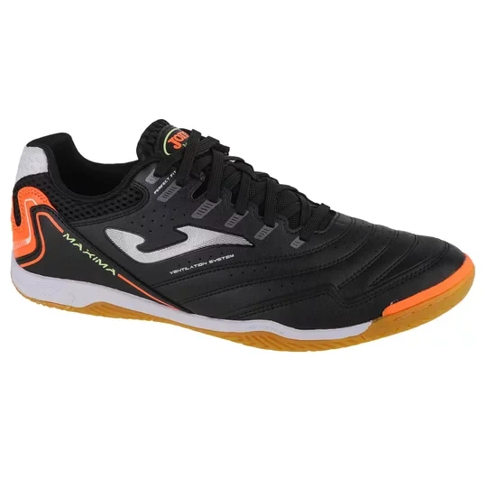 Zdjęcie produktu Joma Maxima 2301 IN MAXS2301IN, Męskie, Czarne, buty halowe - halówki, skóra syntetyczna, rozmiar: 44