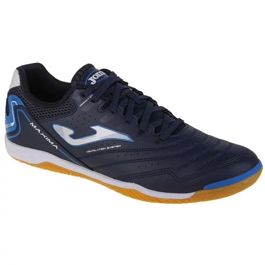 Zdjęcie produktu Joma Maxima 2303 IN MAXS2303IN, Męskie, Granatowe, buty halowe - halówki, skóra syntetyczna, rozmiar: 40