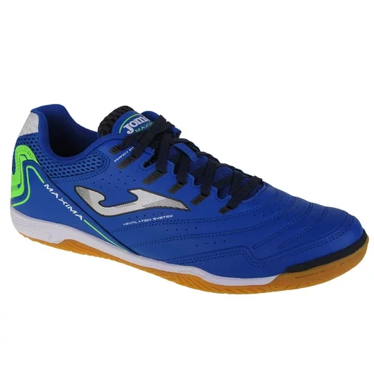 Zdjęcie produktu Joma Maxima 2304 IN MAXS2304IN, Męskie, Niebieskie, buty halowe - halówki, skóra syntetyczna, rozmiar: 42, 5