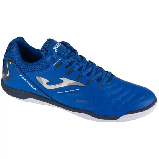 Zdjęcie produktu Joma Maxima 2404 IN MAXW2404IN, Męskie, Niebieskie, buty halowe - halówki, skóra syntetyczna, rozmiar: 42