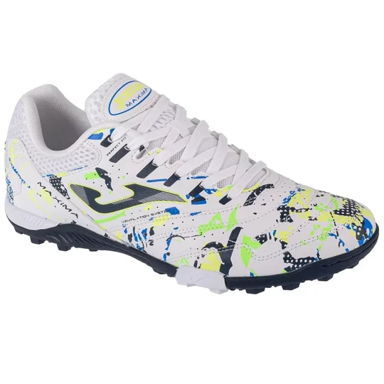 Zdjęcie produktu Joma Maxima 2432 TF MAXS2432TF, Męskie, Białe, buty piłkarskie - turfy, skóra syntetyczna, rozmiar: 44