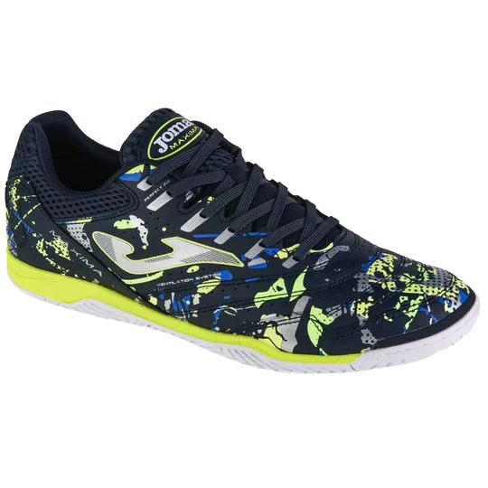 Zdjęcie produktu Joma Maxima 2433 IN MAXS2433IN, Męskie, Granatowe, buty halowe - halówki, skóra syntetyczna, rozmiar: 44