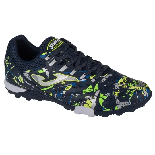 Zdjęcie produktu Joma Maxima 2433 TF MAXS2433TF, Męskie, Granatowe, buty piłkarskie - turfy, skóra syntetyczna, rozmiar: 40