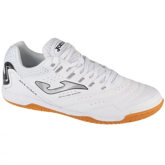 Zdjęcie produktu Joma Maxima 2502 IN MAXS2502IN, Męskie, Białe, buty halowe - halówki, skóra syntetyczna, rozmiar: 43, 5
