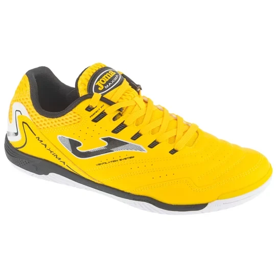 Zdjęcie produktu Joma Maxima 2528 IN MAXW2528IN, Męskie, Żółte, buty halowe - halówki, skóra syntetyczna, rozmiar: 40, 5