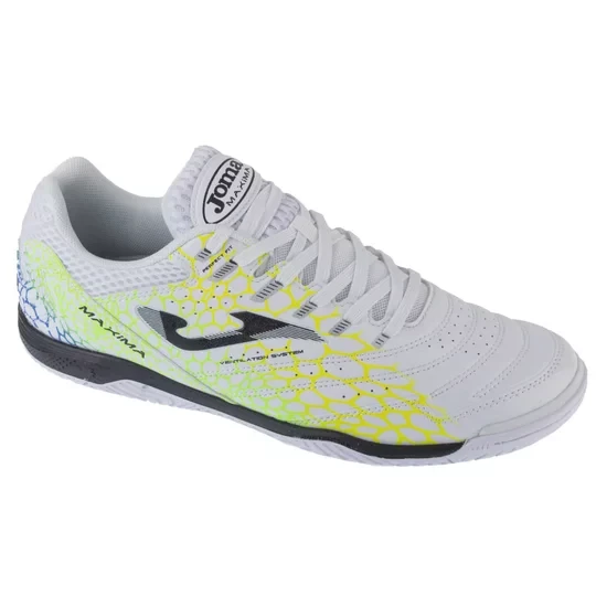 Zdjęcie produktu Joma Maxima 2532 IN MAXW2532IN, Męskie, Białe, buty halowe - halówki, skóra syntetyczna, rozmiar: 44, 5
