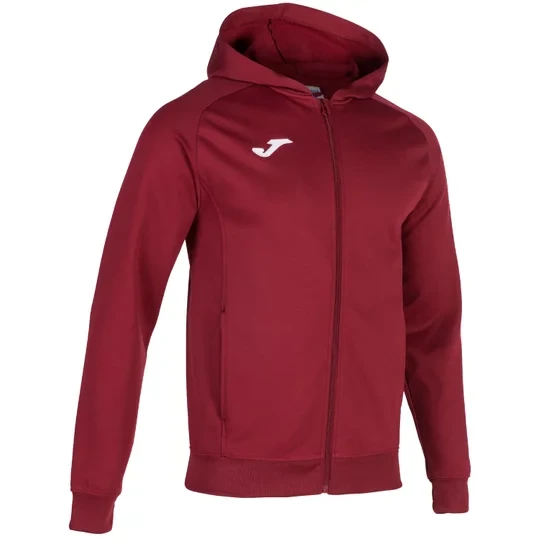Zdjęcie produktu Joma Menfis Hoodie 101303-671, Męskie, Bordowe, bluzy, poliester, rozmiar: S