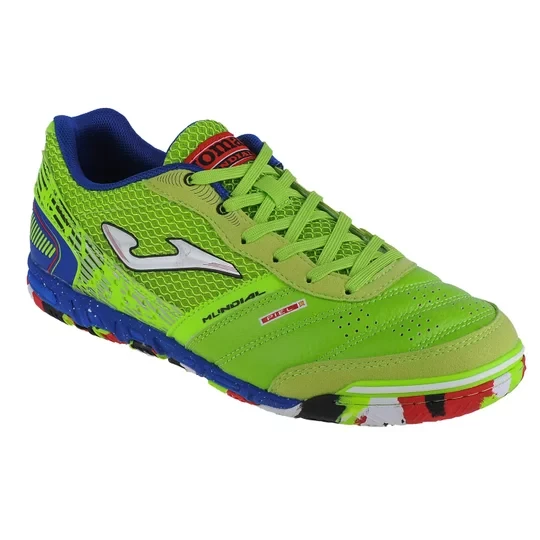 Zdjęcie produktu Joma Mundial 2311 IN MUNW2311IN, Męskie, Zielone, buty halowe - halówki, skóra licowa, rozmiar: 40