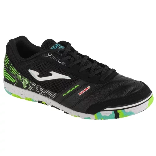 Zdjęcie produktu Joma Mundial 2401 IN MUNS2401IN, Męskie, Czarne, buty halowe - halówki, skóra licowa, rozmiar: 40, 5