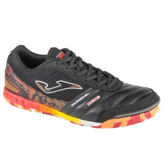 Zdjęcie produktu Joma Mundial 2401 IN MUNW2401IN, Męskie, Czarne, buty halowe - halówki, skóra licowa, rozmiar: 40, 5