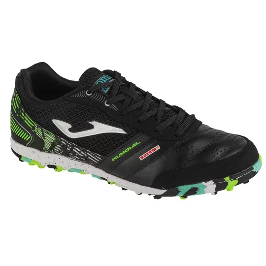 Zdjęcie produktu Joma Mundial 2401 TF MUNS2401TF, Męskie, Czarne, buty piłkarskie - turfy, skóra licowa, rozmiar: 42