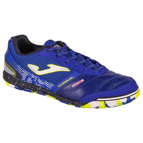 Zdjęcie produktu Joma Mundial 2404 IN MUNS2404IN, Męskie, Niebieskie, buty halowe - halówki, skóra licowa, rozmiar: 40