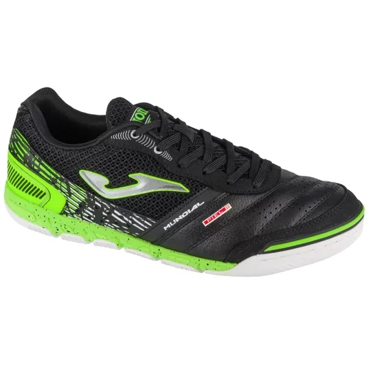 Zdjęcie produktu Joma Mundial 2501 IN MUNS2501IN, Męskie, Czarne, buty halowe - halówki, skóra licowa, rozmiar: 39