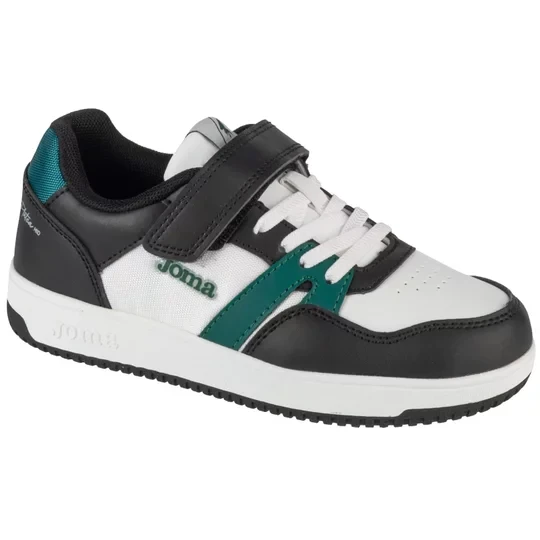 Zdjęcie produktu Joma Platea Low Jr 2515 JPLAS2515V, Dla chłopca, Białe, buty sneakers, skóra syntetyczna, rozmiar: 31