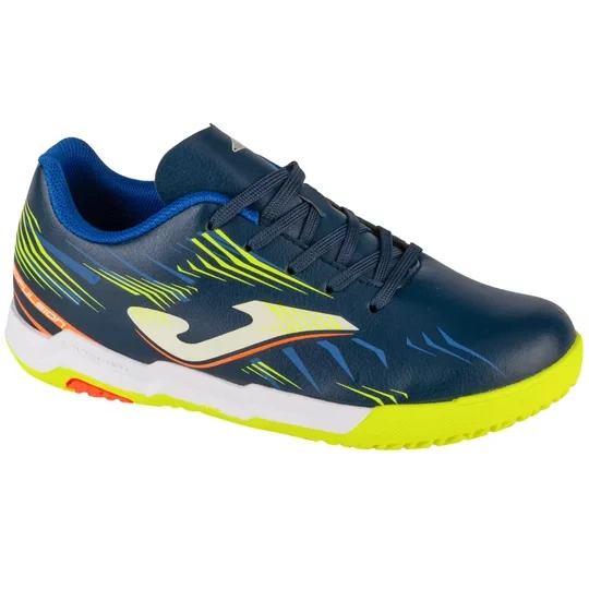 Zdjęcie produktu Joma Propulsion Jr 2503 IN PRJS2503IN, Dla chłopca, Granatowe, buty halowe - halówki, skóra syntetyczna, rozmiar: 24