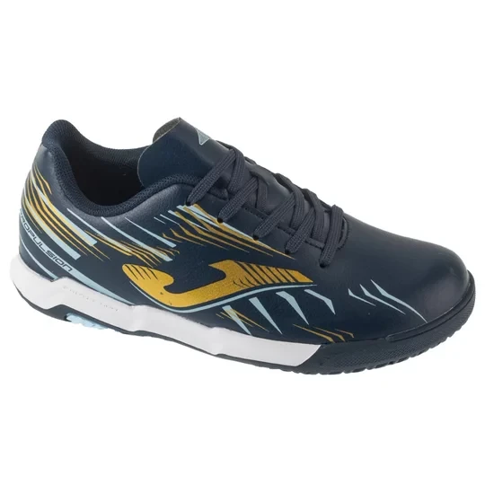Zdjęcie produktu Joma Propulsion Jr 2503 IN PRJW2503IN, Dla chłopca, Granatowe, buty halowe - halówki, skóra syntetyczna, rozmiar: 32