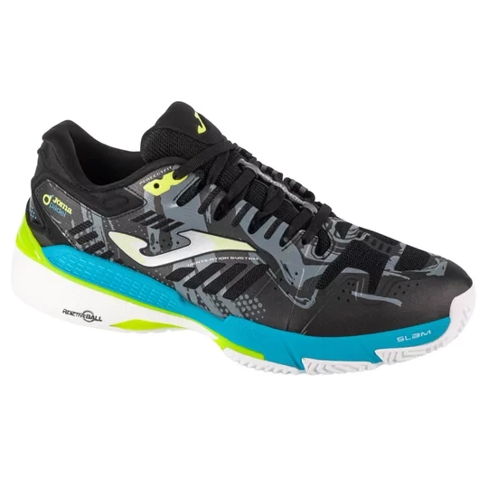 Zdjęcie produktu Joma Slam Men 2401 TSLAMS2401C, Męskie, Czarne, buty do tenisa, przewiewna siateczka, rozmiar: 41