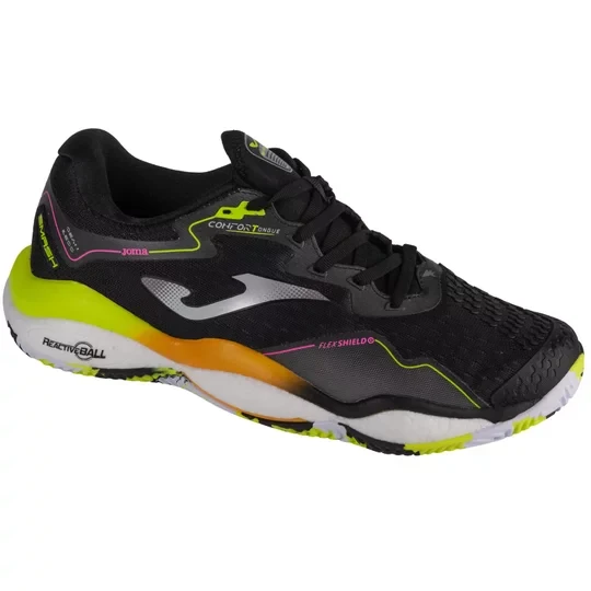 Zdjęcie produktu Joma Smash Men 2401 TSMAW2401C, Męskie, Czarne, buty do tenisa, tkanina, rozmiar: 42, 5