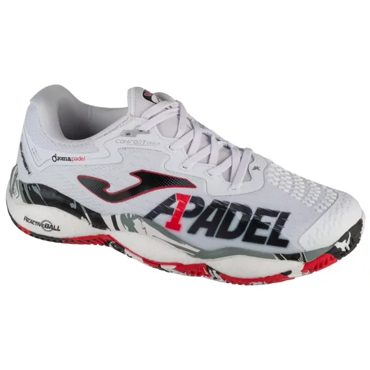 Zdjęcie produktu Joma Smash Men 2482 TSMAW2482C, Męskie, Białe, buty do tenisa, tkanina, rozmiar: 40, 5