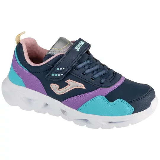 Zdjęcie produktu Joma Star Jr 2433 JSTARW2433V, Dla dziewczynki, Granatowe, buty sneakers, skóra syntetyczna, rozmiar: 26
