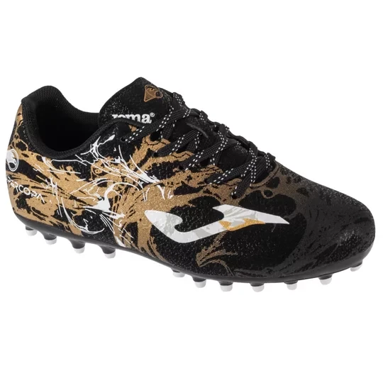 Zdjęcie produktu Joma Super Copa Jr 2401 AG SCJS2401AG, Dla chłopca, Czarne, buty piłkarskie - korki, skóra syntetyczna, rozmiar: 36