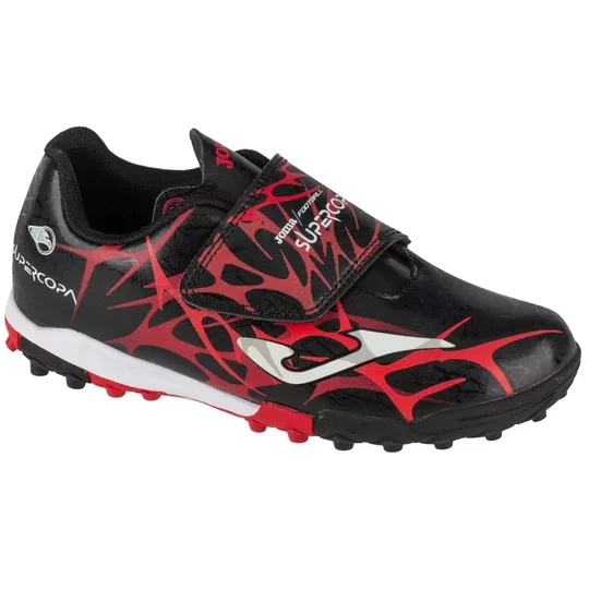 Zdjęcie produktu Joma Super Copa Jr 2501 TF SCJS2501TFV, Dla chłopca, Czarne, buty piłkarskie - turfy, skóra syntetyczna, rozmiar: 39
