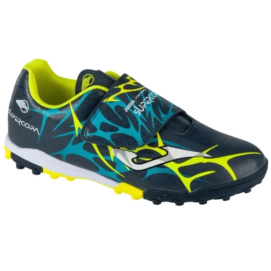 Zdjęcie produktu Joma Super Copa Jr 2503 TF SCJS2503TFV, Dla chłopca, Granatowe, buty piłkarskie - turfy, skóra syntetyczna, rozmiar: 37