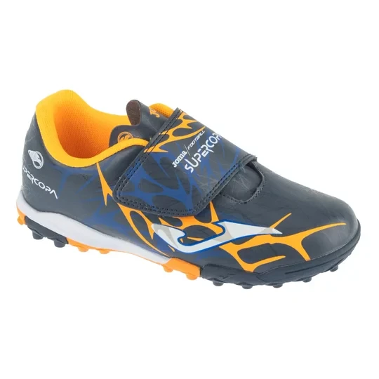 Zdjęcie produktu Joma Super Copa Jr 2503 TF SCJW2503TFV, Dla chłopca, Granatowe, buty piłkarskie - turfy, skóra syntetyczna, rozmiar: 30