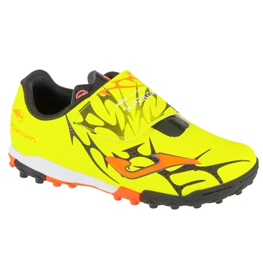 Zdjęcie produktu Joma Super Copa Jr 2509 TF SCJS2509TFV, Dla chłopca, Żółte, buty piłkarskie - turfy, skóra syntetyczna, rozmiar: 24