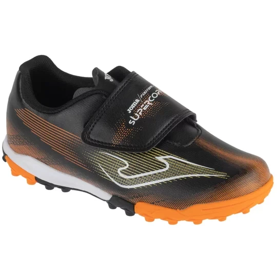 Zdjęcie produktu Joma Super Copa Jr 2601 TF SUJS2601TFV, Dla chłopca, Czarne, buty piłkarskie - turfy, skóra syntetyczna, rozmiar: 27