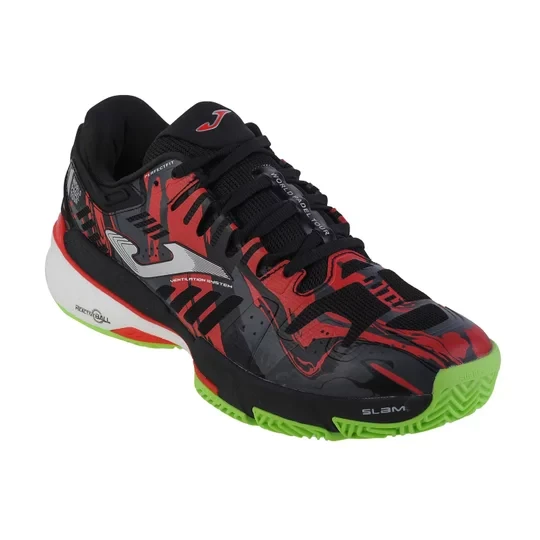 Zdjęcie produktu Joma T.Slam Men 2301C TSLAMW2301C, Męskie, Czarne, buty do tenisa, syntetyk, rozmiar: 40, 5