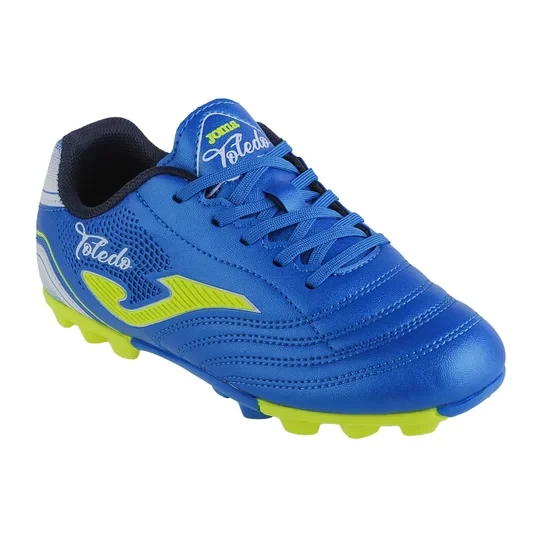 Zdjęcie produktu Joma Toledo Jr 2304 HG TOJW2304HG, Dla chłopca, Niebieskie, buty piłkarskie - korki, skóra syntetyczna, rozmiar: 38