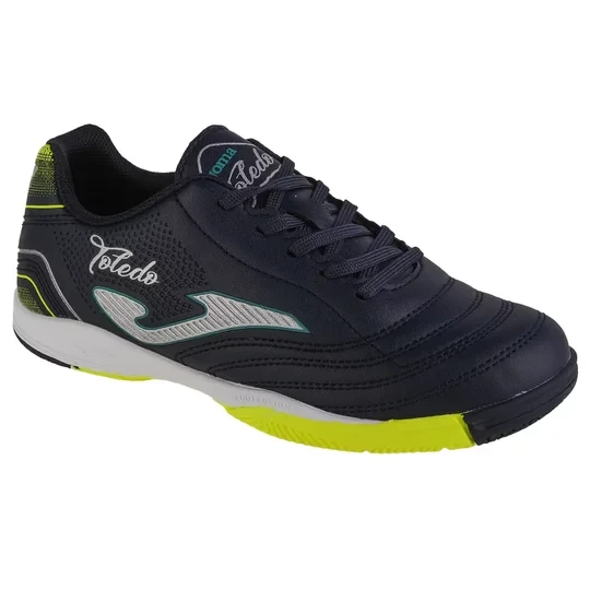 Zdjęcie produktu Joma Toledo Jr 2403 IN TOJS2403IN, Dla chłopca, Granatowe, buty halowe - halówki, skóra syntetyczna, rozmiar: 25