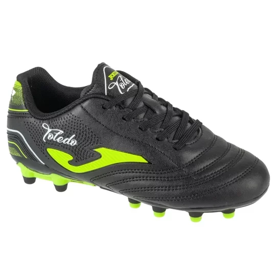 Zdjęcie produktu Joma Toledo Jr 2501 FG TOJS2501FG, Dla chłopca, Czarne, buty piłkarskie - korki, skóra syntetyczna, rozmiar: 37