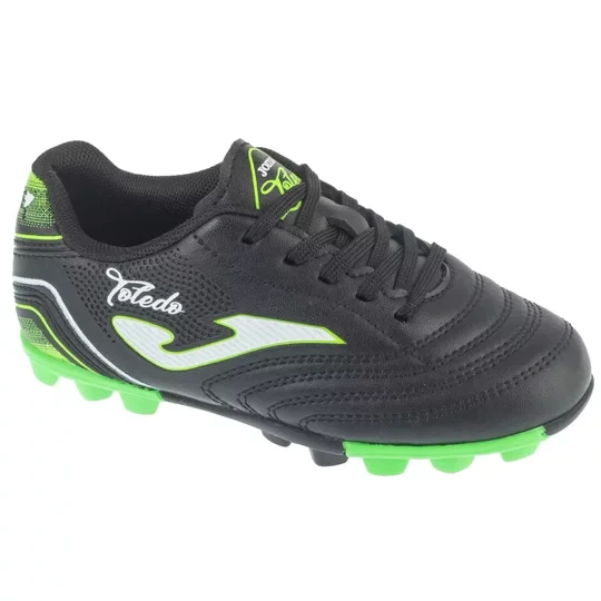 Zdjęcie produktu Joma Toledo Jr 2501 HG TOJW2501HG, Dla chłopca, Czarne, buty piłkarskie - korki, skóra syntetyczna, rozmiar: 28