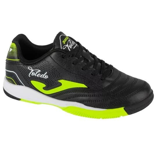 Zdjęcie produktu Joma Toledo Jr 2501 IN TOJS2501IN, Dla chłopca, Czarne, buty halowe - halówki, skóra syntetyczna, rozmiar: 31