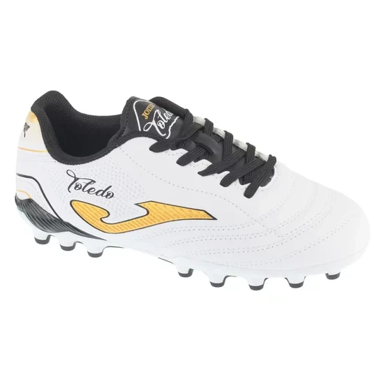 Zdjęcie produktu Joma Toledo Jr 2502 AG TOJW2502AG, Dla chłopca, Białe, buty piłkarskie - korki, skóra syntetyczna, rozmiar: 35