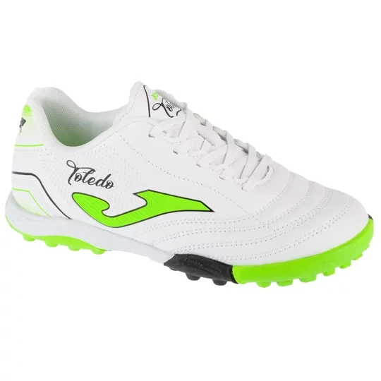 Zdjęcie produktu Joma Toledo Jr 2502 TF TOJS2502TF, Dla chłopca, Białe, buty piłkarskie - turfy, skóra syntetyczna, rozmiar: 35