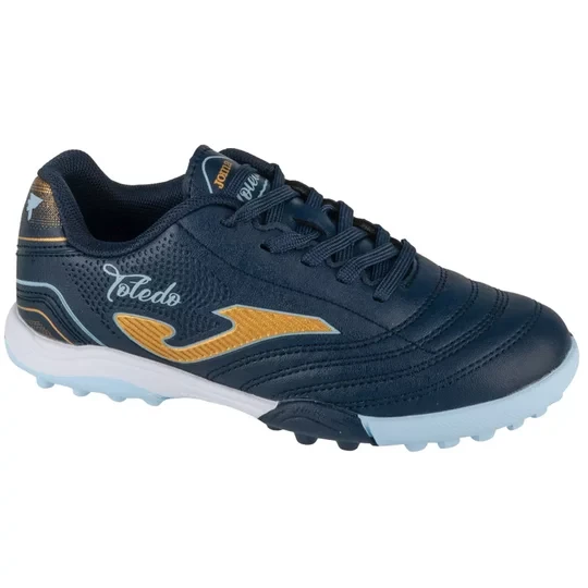 Zdjęcie produktu Joma Toledo Jr 2503 TF TOJS2503TF, Dla chłopca, Granatowe, buty piłkarskie - turfy, skóra syntetyczna, rozmiar: 28