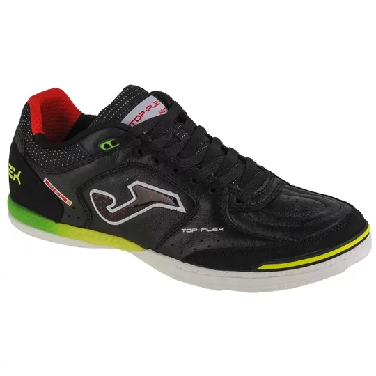 Zdjęcie produktu Joma Top Flex 2401 IN TOPS2401IN, Męskie, Czarne, buty halowe - halówki, skóra licowa, rozmiar: 40