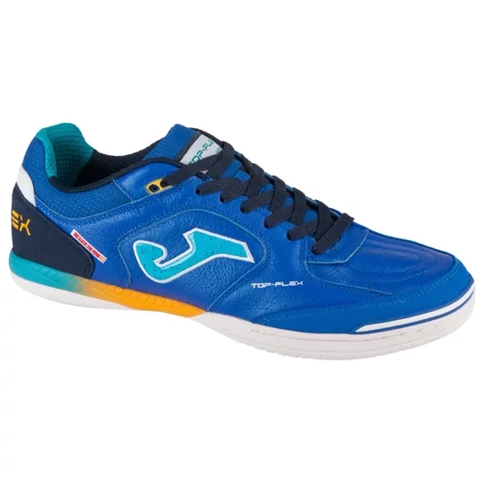 Zdjęcie produktu Joma Top Flex 2404 IN TOPW2404IN, Męskie, Niebieskie, buty halowe - halówki, skóra licowa, rozmiar: 35