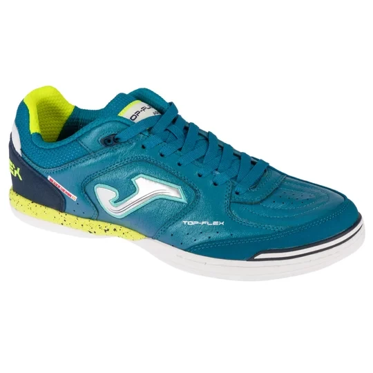 Zdjęcie produktu Joma Top Flex 2417 IN TOPS2417IN, Męskie, Zielone, buty halowe - halówki, skóra licowa, rozmiar: 40