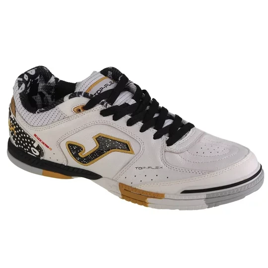 Zdjęcie produktu Joma Top Flex 2432 IN TOPS2432IN, Męskie, Białe, buty halowe - halówki, skóra licowa, rozmiar: 43